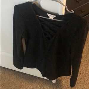 Dark Gray long sleeve tee